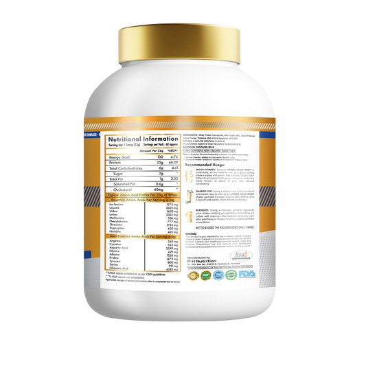 Gold Nutrition Hydro Gold Whey Protein 2Kg.
