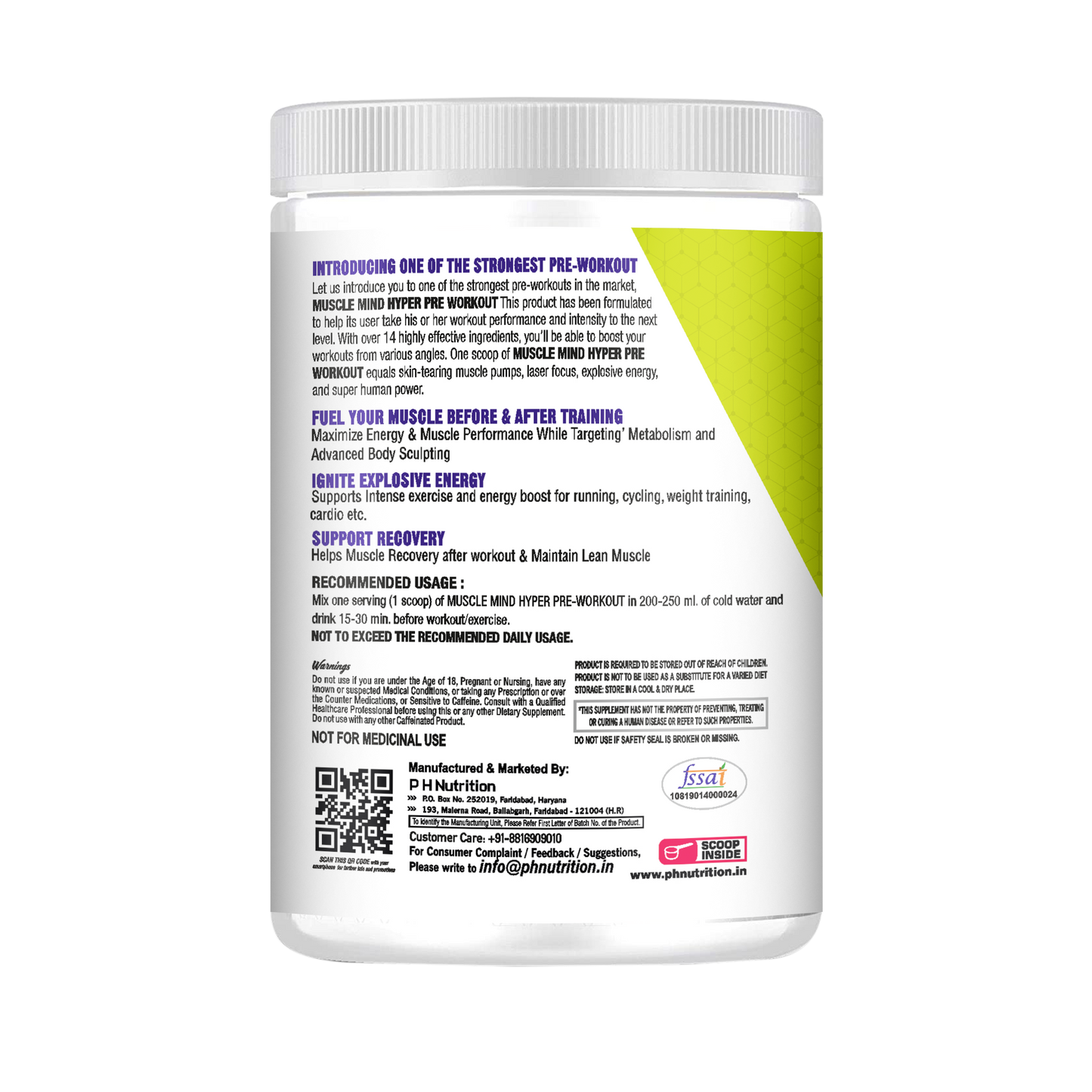 Muscle Mind Hyper Pre Workout