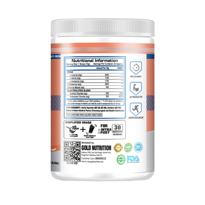 Gold Nutrition Intra Training BCAA