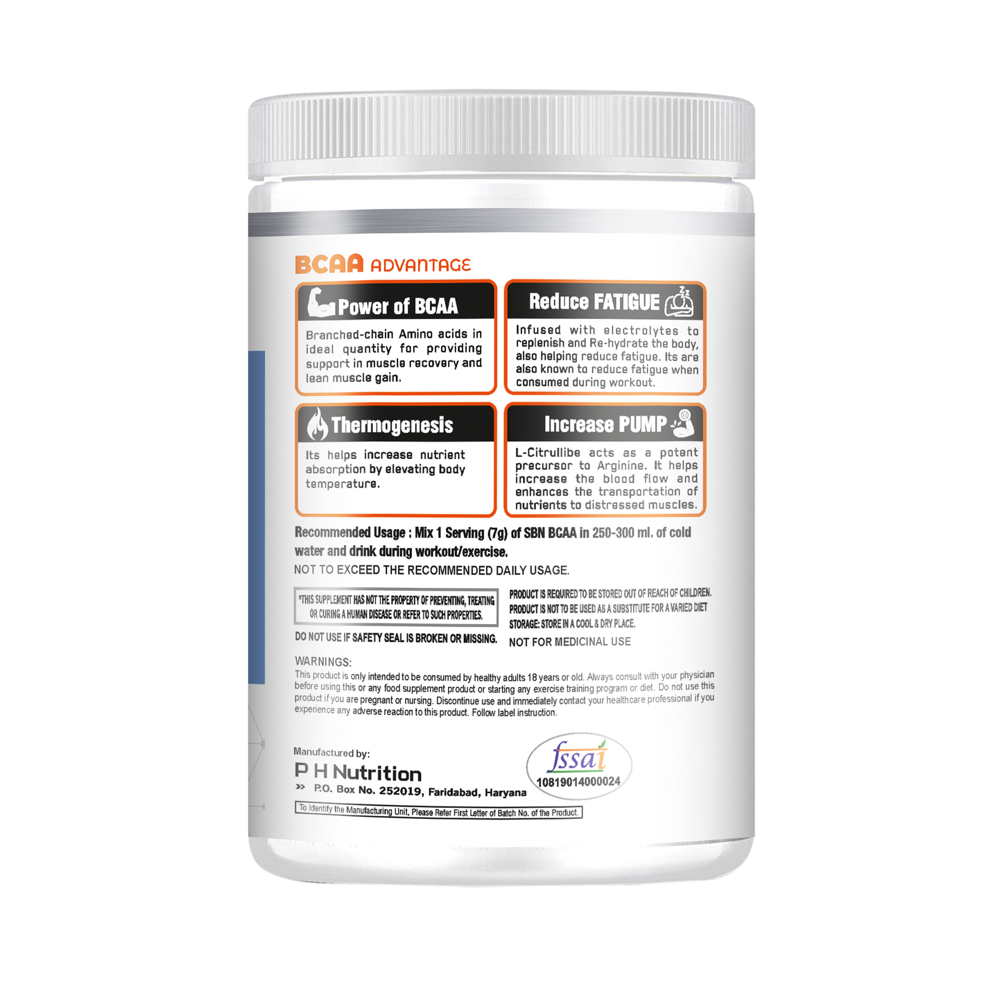 SBN BCAA Powder