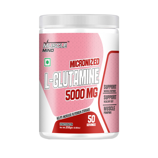 Muscle Mind Micronized L- Glutamine 5000 MG