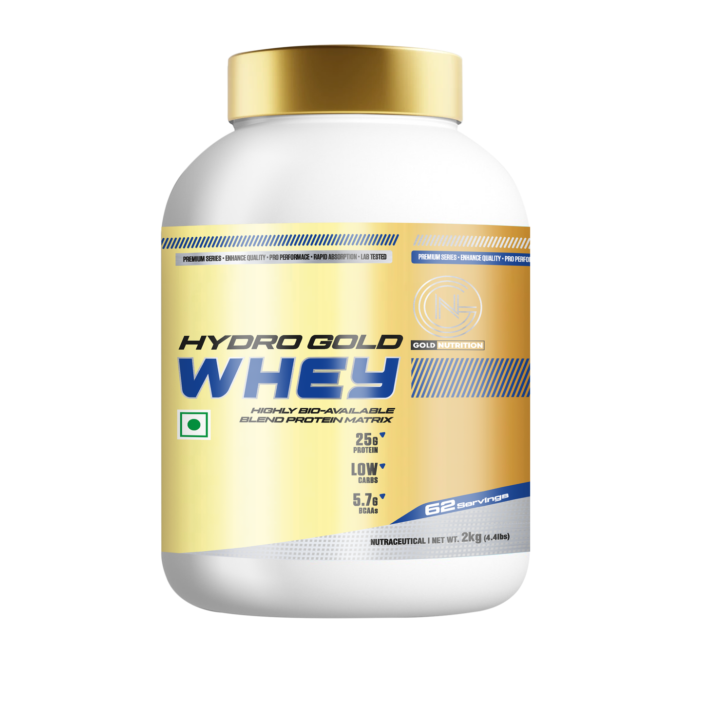 Gold Nutrition Hydro Gold Whey Protein 2Kg.