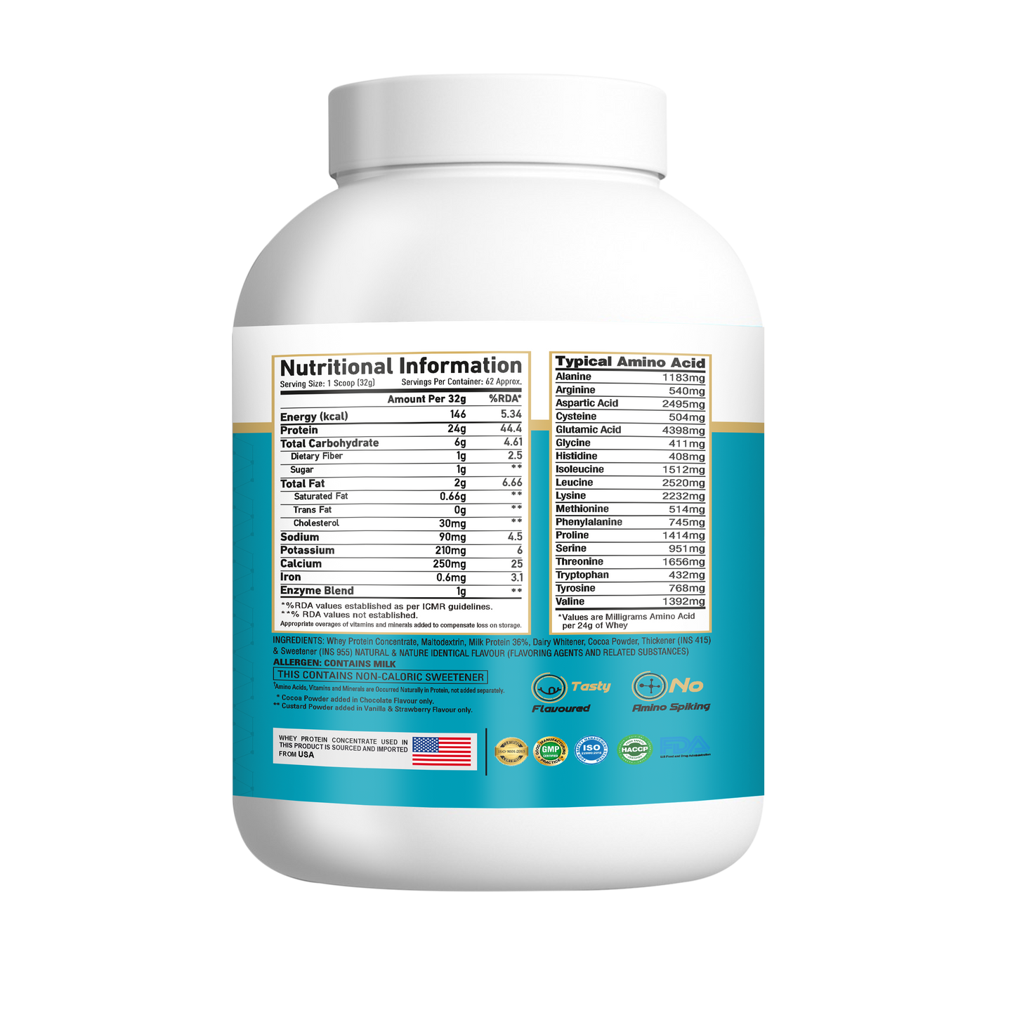 Muscle Mind Gold Whey Protein 2 Kg.