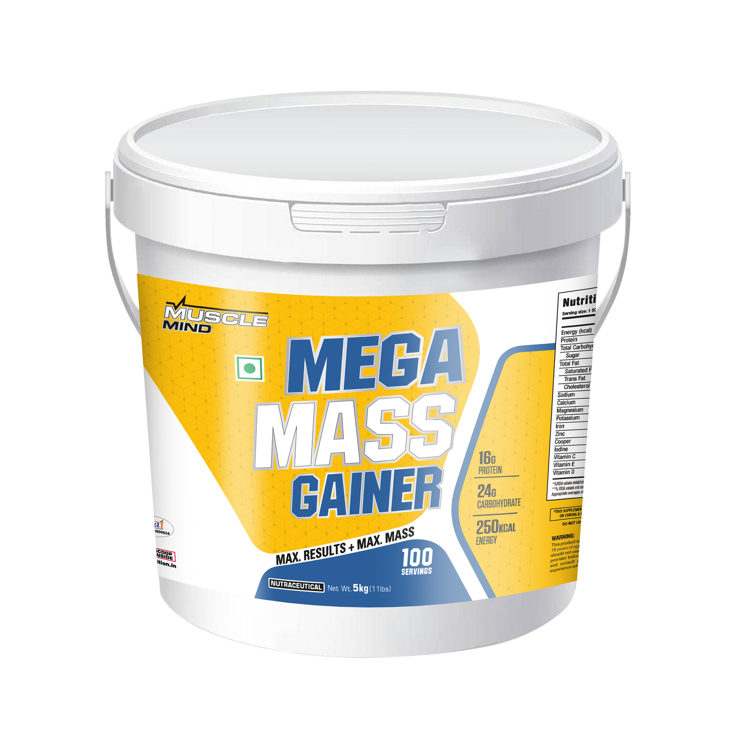 Muscle Mind Mega Mass Gainer