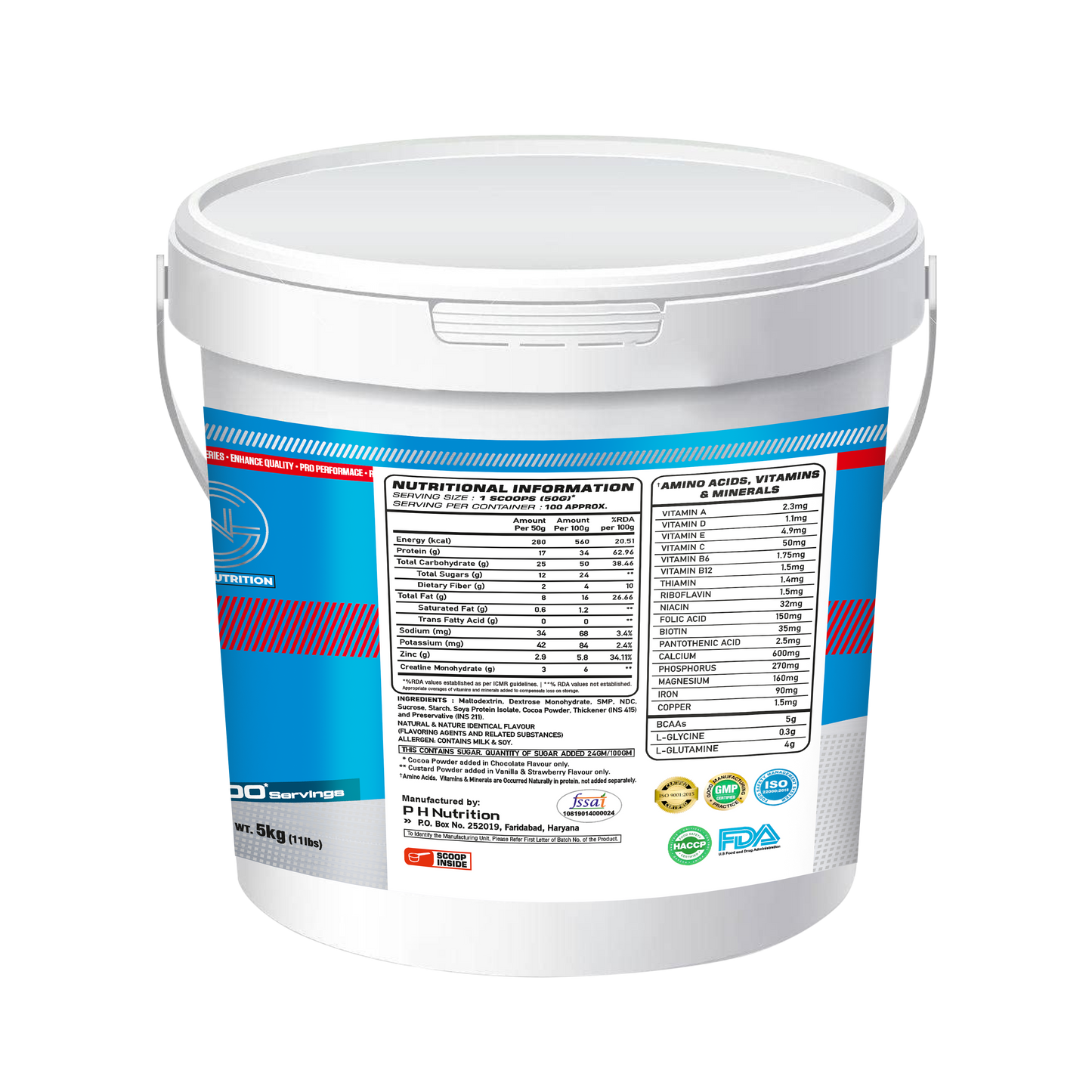Gold Nutrition Turbo Mass Gainer