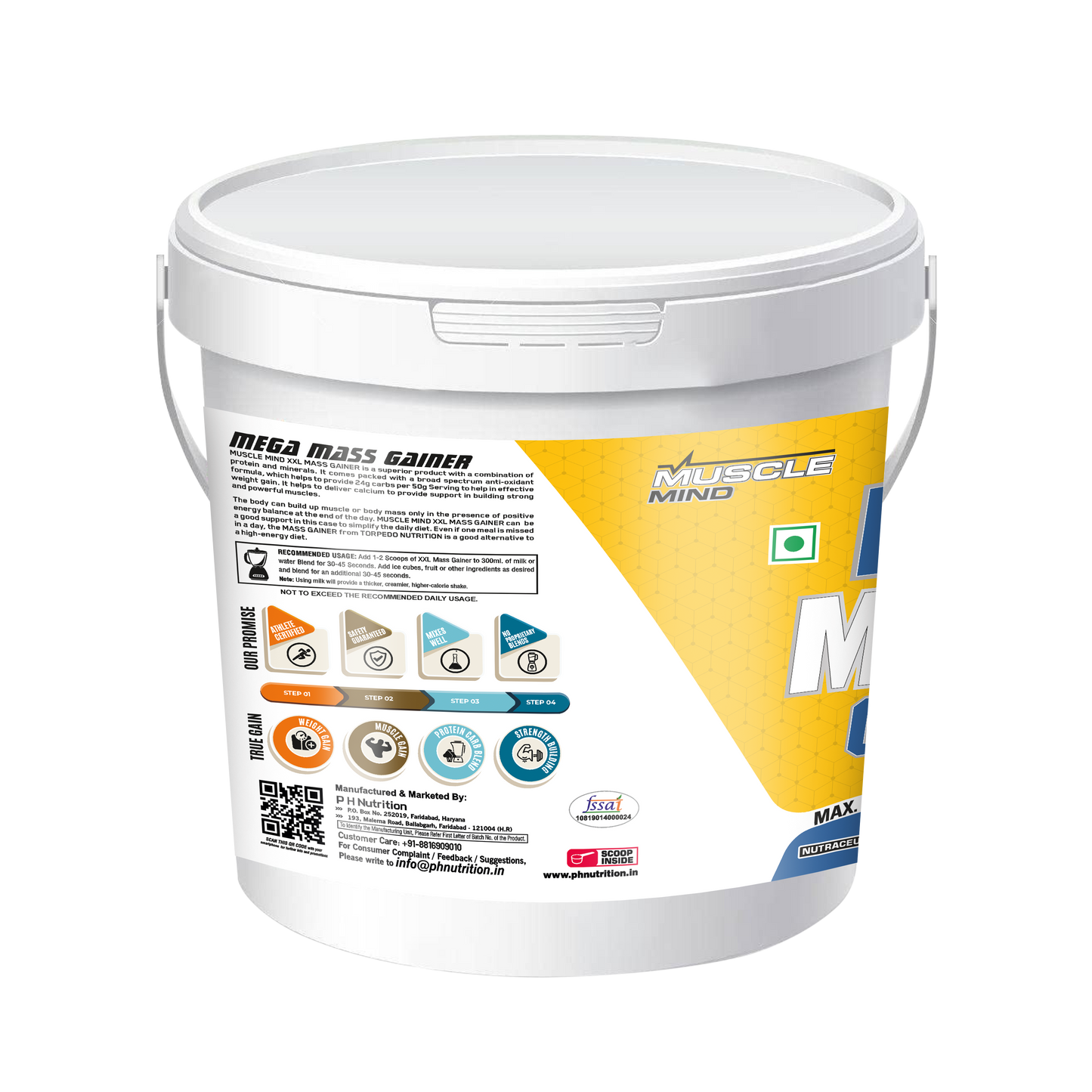 Muscle Mind Mega Mass Gainer