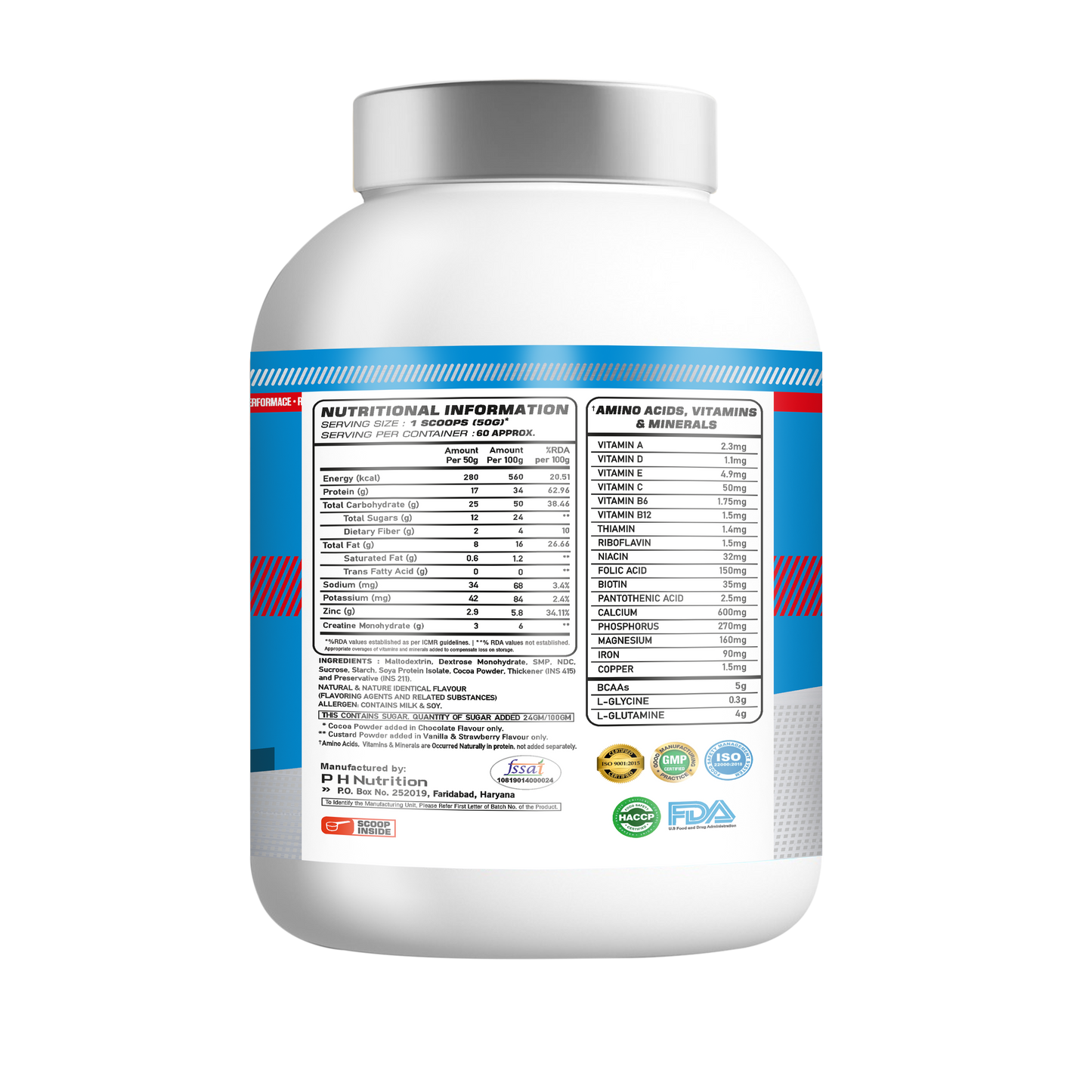 Gold Nutrition Turbo Mass Gainer