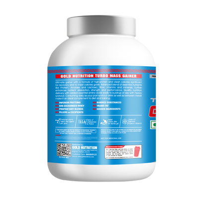 Gold Nutrition Turbo Mass Gainer