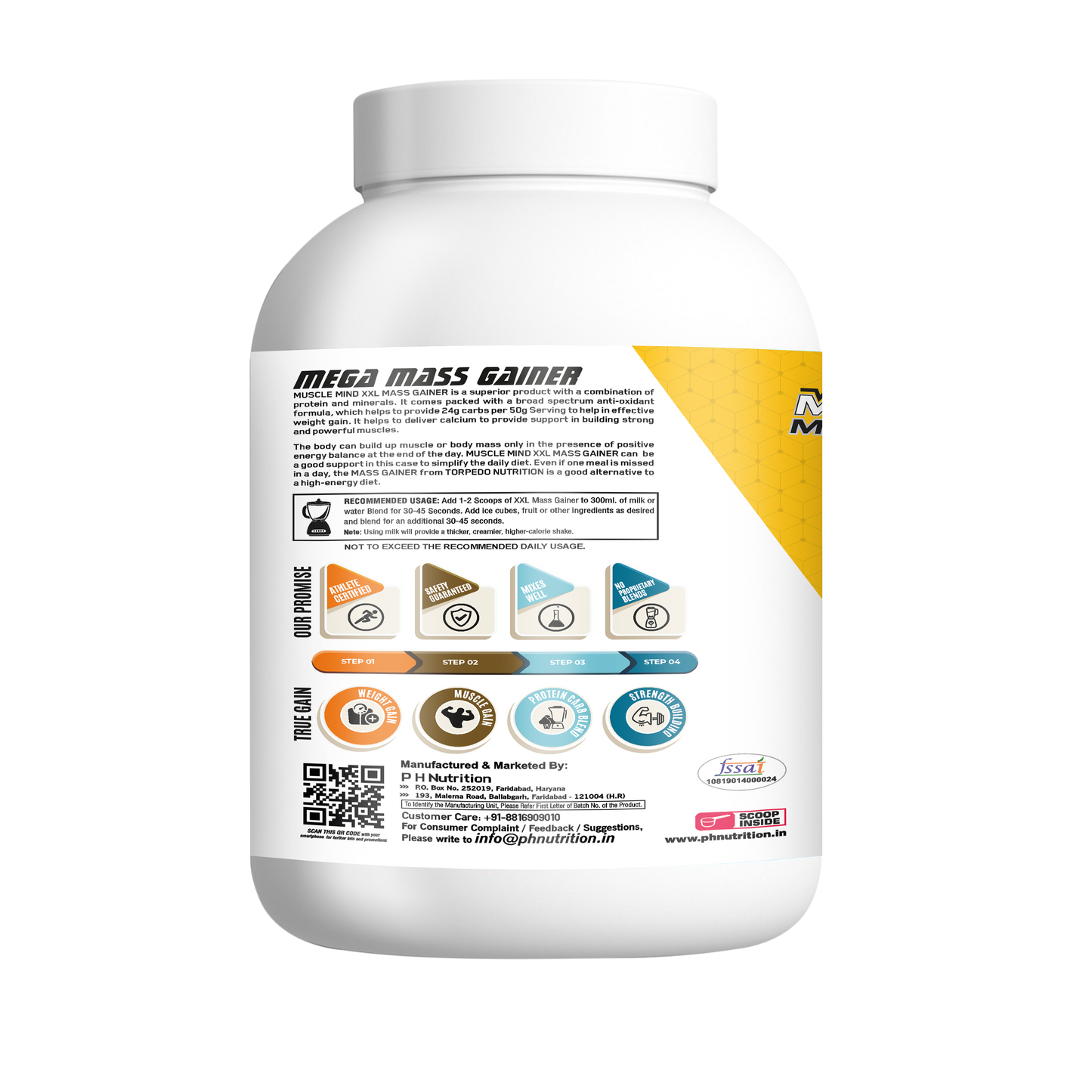 Muscle Mind Mega Mass Gainer