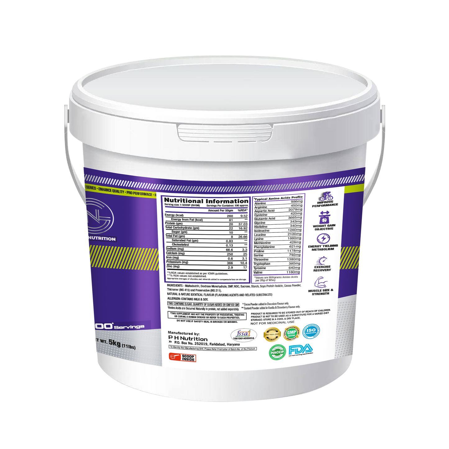 Gold Nutrition Pro Muscle Gainer