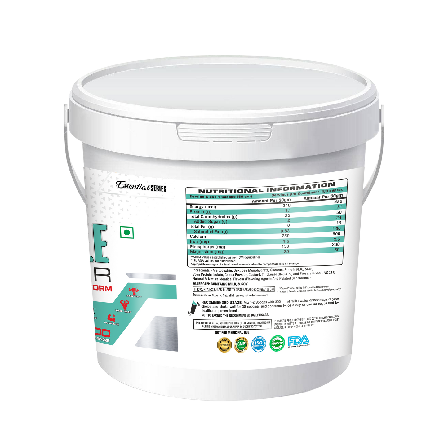 A1 Supplement Muscle Gainer