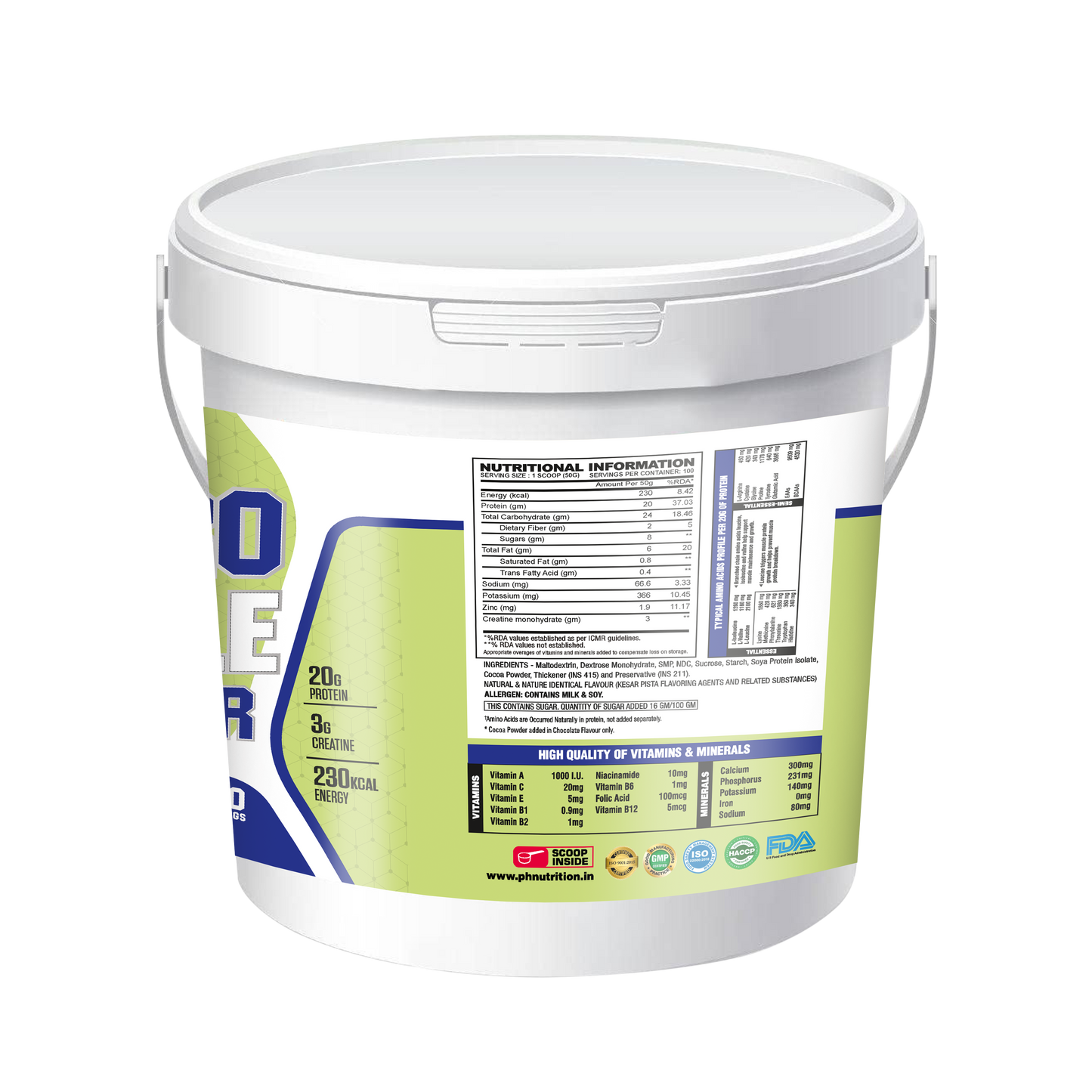 Muscle Mind Andro Muscle Gainer