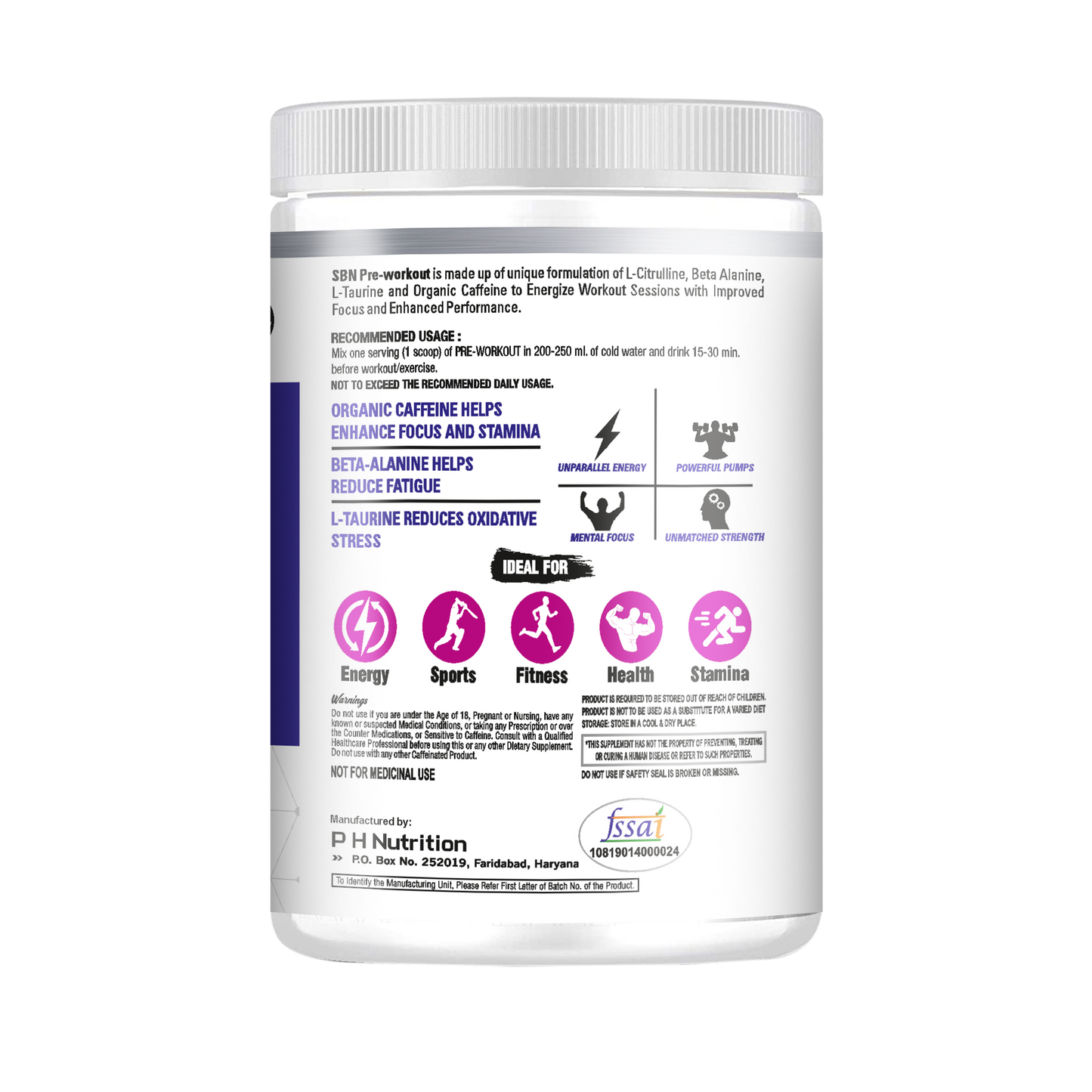 SBN Pre Workout