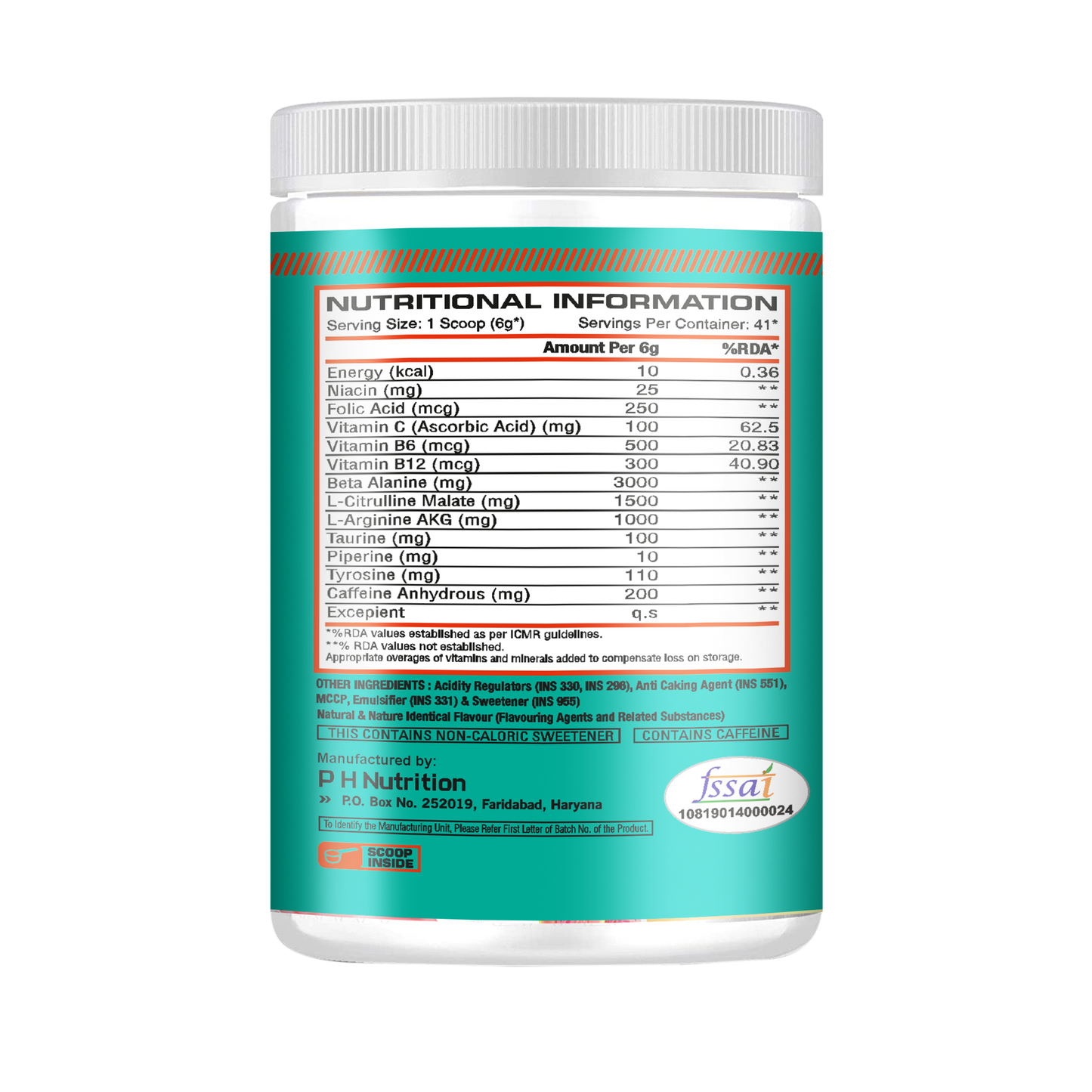 Gold Nutrition Pre Workout