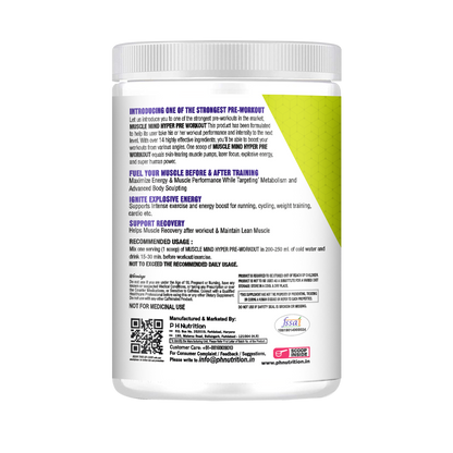 Muscle Mind Hyper Pre Workout