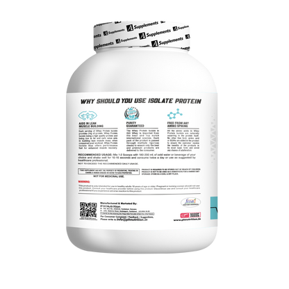 A1 Supplement Whey Protein Isolate