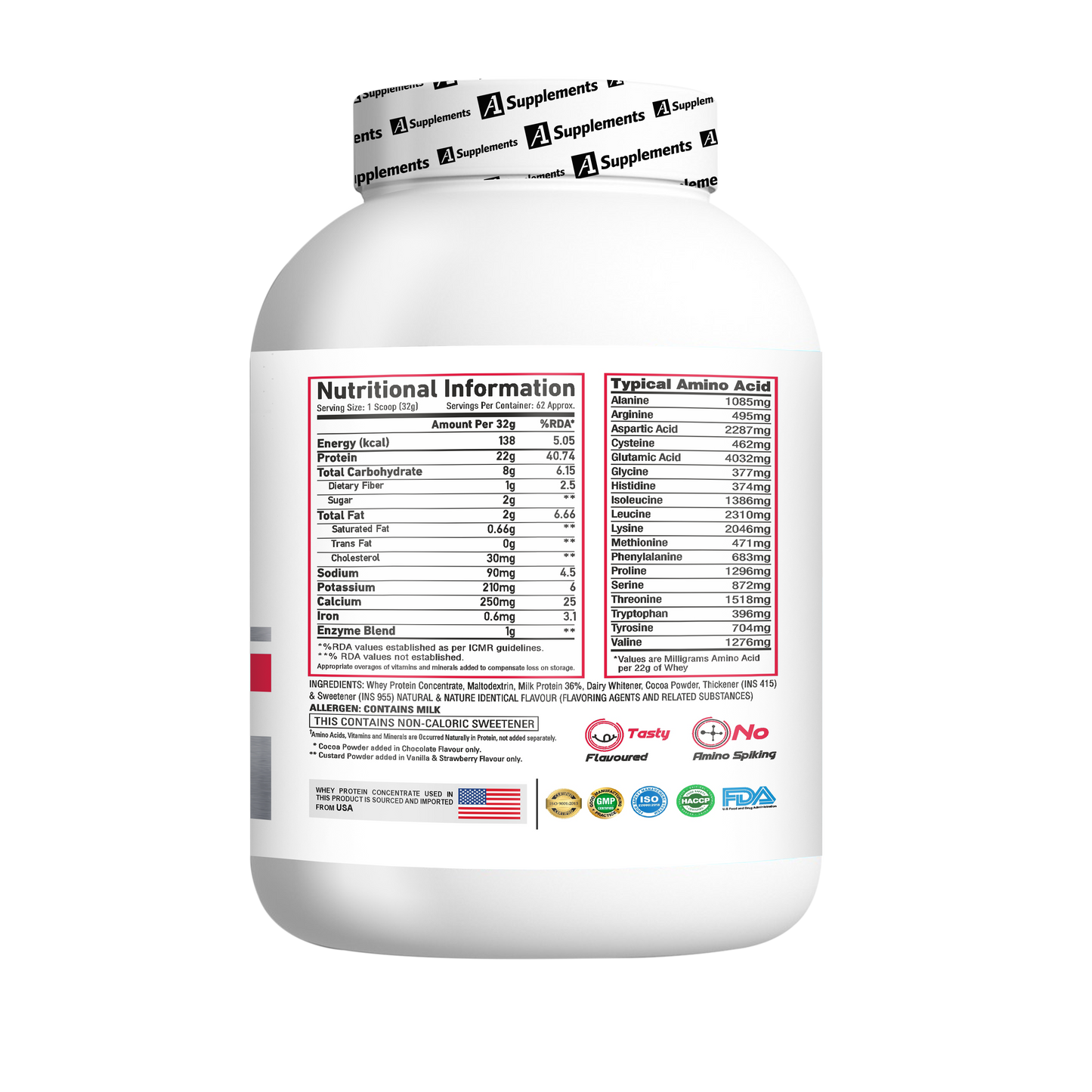 A1 Supplement Whey Protein Concentrate