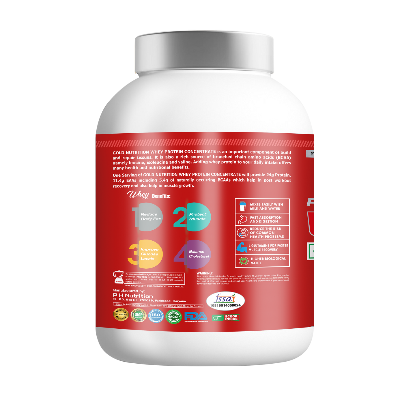 Gold Nutrition Power Fuel Whey Protein